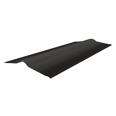 Конек Черепица Ондулин графит / Ridge Onduline Tile Graphite